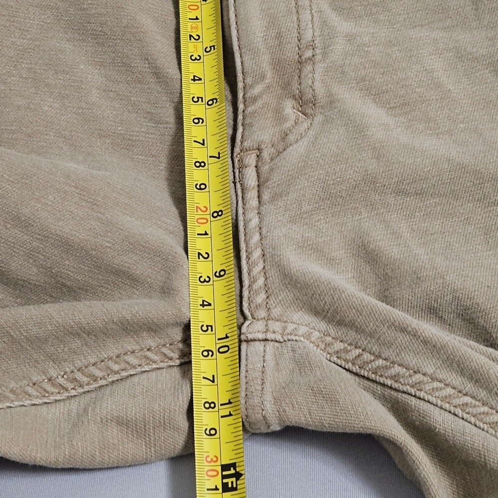 U.S. Polo Assn Tan Slim Straight Jeans W34 L32 Neutral Clean Preppy Core Classic - Picture 10 of 11